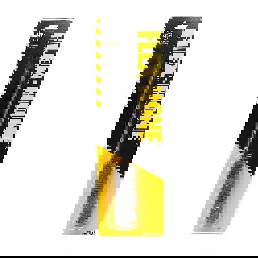Flexible Cylinder Hone: 25.4 mm Max Bore Dia, 180 Grit, Aluminum Oxide